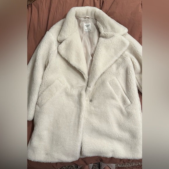 Abercrombie & Fitch Teddy Coat - Picture 1 of 4